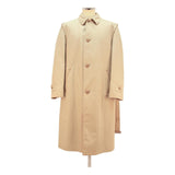 VALMELINE SPORTS Mens Beige Cotton Blend Button Jacket M Classic Plain Stylish