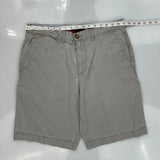 Tommy Hilfiger Chino Shorts - 34W 10L Grey Cotton