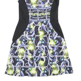 PETER PILOTTO Womens Black & Multicolour Sleeveless Day Polyester Blend Dress UK