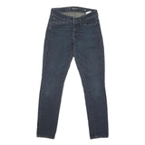 LEVI'S Womens Jeans Blue Slim Skinny Denim Medium W26 L28 Stretch Zip Fly