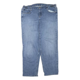 CARHARTT Womens Blue Regular Fit Straight Denim Light Wash Jeans W40 L32 Relaxed