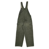 Carhartt Double Knee Overalls - 34W 30L Green Cotton
