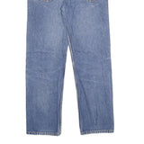 LEVI'S 505 Mens Jeans Blue Regular Straight Denim Medium W34 L30 Classic Zip