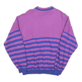 FLASH TEAM Womens Purple & Blue Sweatshirt Crew Neck L Spirit Of Sport Casual