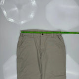Carhartt Double Knee Carpenter Pants - 38W 32L Khaki Cotton