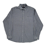 Tommy Hilfiger Checked Shirt - XL Blue Cotton
