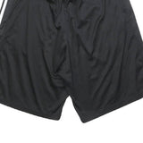 ADIDAS Mens Black Sports Shorts L W32 Athletic Polyester Activewear
