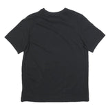 NIKE Mens Black Classic L Short Sleeve Crew Neck Cotton T-Shirt