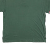 POLO RALPH LAUREN Womens Green Short Sleeve Plain Polo Shirt M Cotton Blend