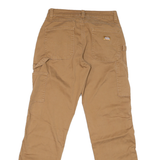 DICKIES Mens Jeans Beige Regular Straight Denim W28 L29 Workwear Utility Pants