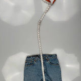 Made In USA Levis 550 Jeans - 28W US 4 Light Wash Cotton