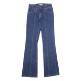 MOTEL Womens Jeans Blue Regular Flared Denim Medium W33 L33 Stylish Comfortable