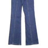 MOTEL Womens Jeans Blue Regular Flared Denim Medium W33 L33 Stylish Comfortable