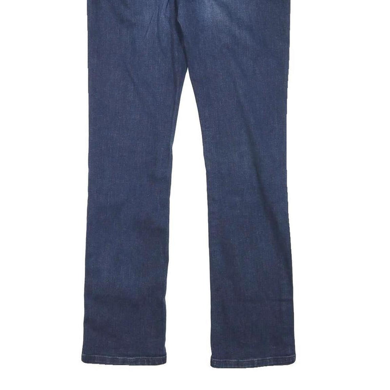 RIFLE Womens Slim Blue Denim Cotton Blend Jeans W30 L29 Classic Zip Waist