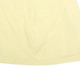 DOCKERS Womens Yellow Cotton Blend Mini Skirt UK 6 Casual Comfortable Style