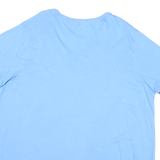 CARHARTT Mens Blue Relaxed Fit 2XL Short Sleeve V-Neck Cotton Blend T-Shirt