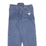 HAPPENING BY KOALA Womens Classic Blue Denim Cotton Jeans W32 L32 Relaxed Fit
