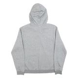 PUMA Mens Grey Hoodie M Cotton Blend Pullover Sweatshirt Sports Casual