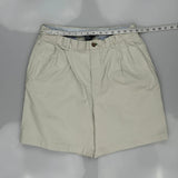 Tommy Hilfiger Shorts - 31W UK 14 Cream Cotton