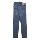 LEVI'S Mens Slim Blue Denim Jeans W30 L32 Classic Cotton Blend Zip