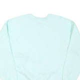 JERZEES Mens Blue Crew Neck L Sweatshirt Cotton Blend Pullover Tree Graphic