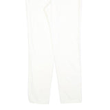 MARCEL SCHEINER Womens White Regular Fit Straight Denim Jeans Cotton Blend W28