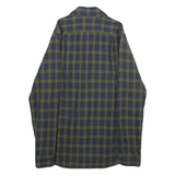 J.CREW Mens Blue & Olive Check Shirt XS Cotton Long Sleeve Button Casual Relaxed