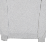 CHAMPION Mens Grey Crew Neck S Cotton Logo Sweatshirt Pullover Casual