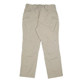 HELIKON-TEX Mens Cotton Blend Beige Regular Straight Trousers W34 L31 Utility