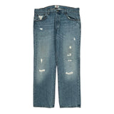 501 Levis Jeans - 37W 32L Blue Cotton
