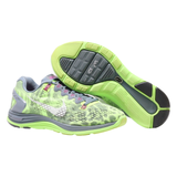 NIKE LunarGlide 5 Sneaker Trainers Green Synthetic Womens UK 5