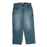Faded Glory Carpenter Jeans - 34W 28L Blue Cotton