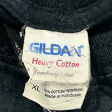 Gildan Graphic T-Shirt - XL Black Cotton