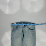501 Levis Jeans - 35W 31L Light Wash Denim