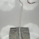 501 Levis Jeans - 35W 30L Gray Cotton