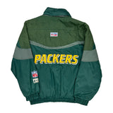 Packers Logo Athletics Nfl Jacket - XL Green Nylon