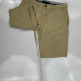 Tommy Hilfiger Chino Shorts - 32W 9L Beige Cotton