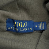 Polo By Ralph Lauren Hoodie - Medium Green Cotton
