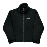 The North Face Fleece Jacket - Large Black Polyester
