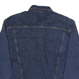 7 FOR ALL MANKIND Womens Blue Denim Jacket S Cotton Classic Button Closure