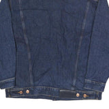 7 FOR ALL MANKIND Womens Blue Denim Jacket S Cotton Classic Button Closure