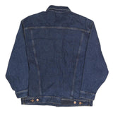 7 FOR ALL MANKIND Womens Blue Denim Jacket S Cotton Classic Button Closure