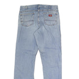 DICKIES Mens Regular Fit Light Blue Denim Jeans W36 L34 Comfortable Cotton Blend