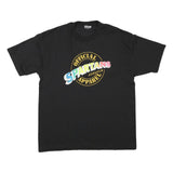 HANES Mens Black Spartans Graphic T-Shirt XL Short Sleeve Crew Neck Official
