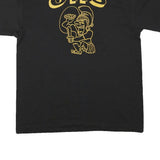 HANES Mens Black Spartans Graphic T-Shirt XL Short Sleeve Crew Neck Official