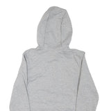 NIKE Mens Grey Hoodie S Full Zip Cotton Blend Sweatshirt Sports Casual