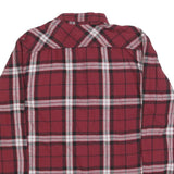 LEVI'S Mens Red Check Shirt M Casual Button Pocket Cotton Blend