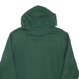 CHAMPION Mens Green Pullover Hoodie M Cotton Blend Logo Sweatshirt