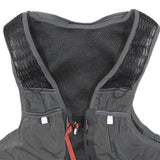 CRANE Mens Grey Black Drawstring Jacket M Polyester Mesh Sport Outdoor Vest