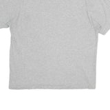 REEBOK Mens Grey Crew Neck Short Sleeve XL T-Shirt Logo Casual Cotton
